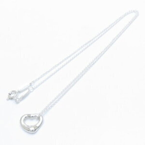 Tiffany Open Heart Necklace Silver - Picture 2 of 7